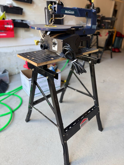 MASTERCRAFT 16” SCROLL SAW + JOBMATE STAND - Lumi and Leo