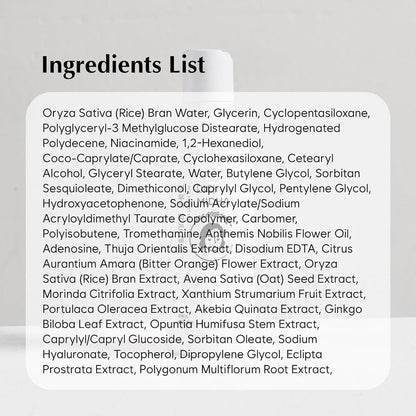 MIDHA Rice Milk Face Lotion - Skin Moisturizer for All Skin Types, Vegan, Unscen - Lumi and Leo