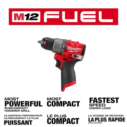 MILWAUKEE M12 FUEL HAMMER DRILL - Lumi and Leo