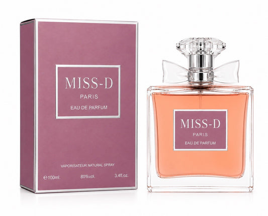 MISS-D Paris Eau de Parfum 100ml Women Perfume Long Lasting Floral Fragrance - Lumi and Leo