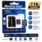MORIC 1024GB HIGH SPEED MICRO SD CARD W/ADAPTER MEMORY CARD MOBILE CLASS 10 - Lumi and Leo