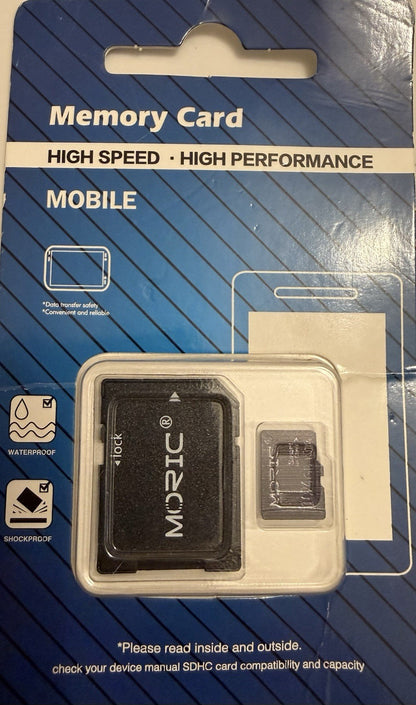 MORIC 1024GB HIGH SPEED MICRO SD CARD W/ADAPTER MEMORY CARD MOBILE CLASS 10 - Lumi and Leo