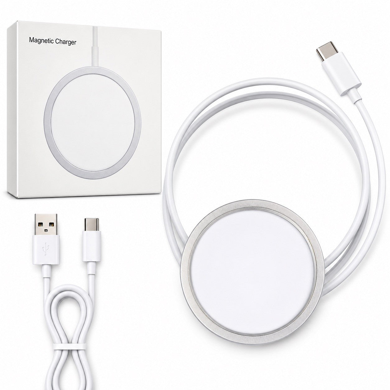 Magsafe Wireless Charger Magnetic Fast Charge For Iphone Pro/Max 16,15,14,13,12