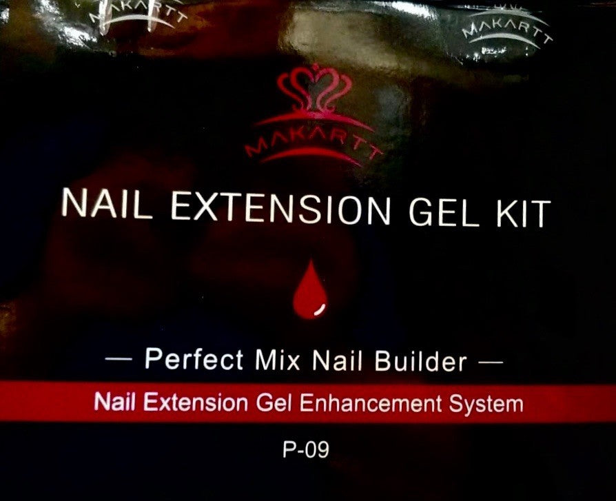 Makartt Nail Extension Gel Kit Poly Gel Starter Set with Tips & Base Gel - Lumi and Leo
