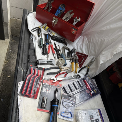 Mastercraft Toolbox Loaded with Hand Tools & New Accessories - $150 🔥 - Lumi and Leo
