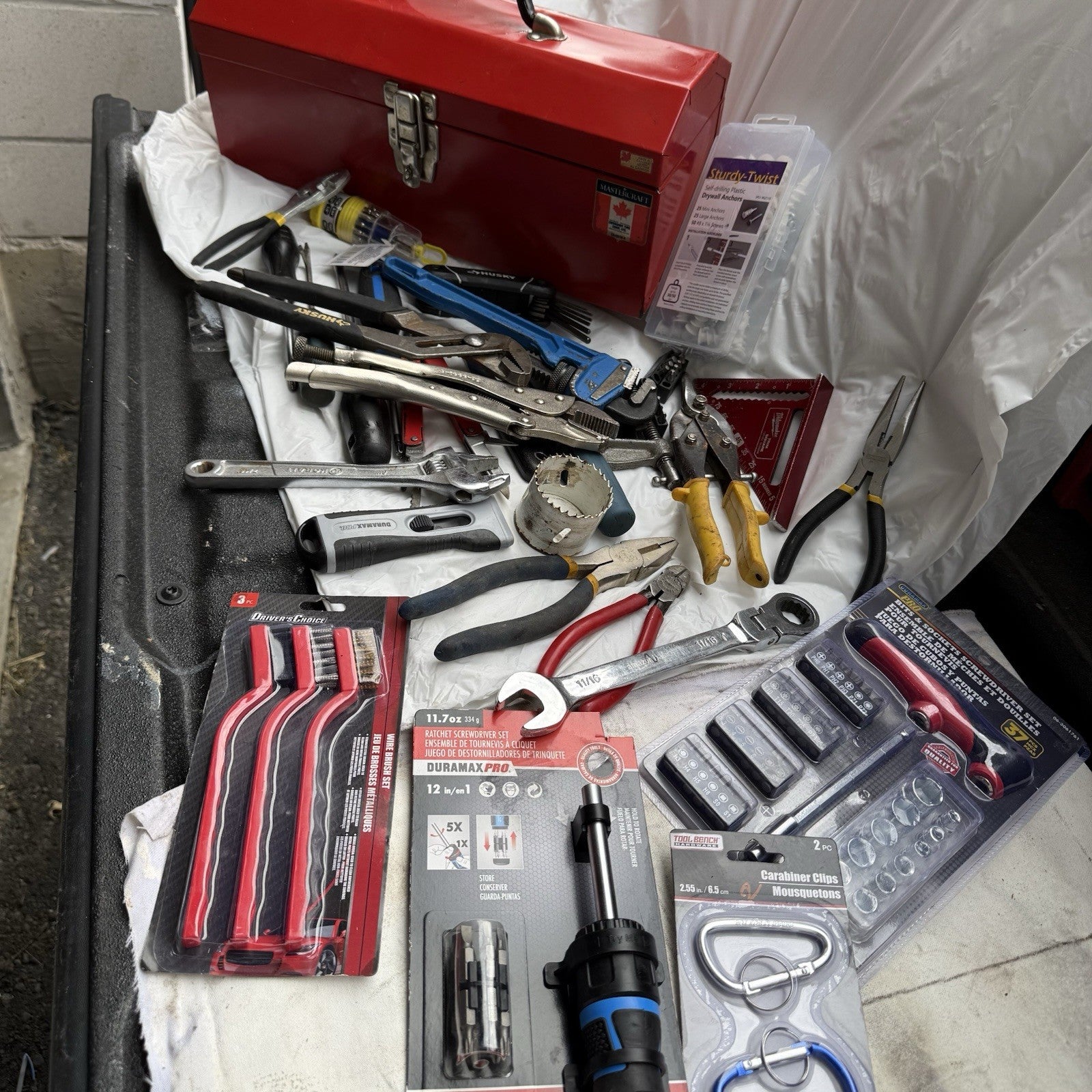 Mastercraft Toolbox Loaded with Hand Tools & New Accessories - $150 🔥