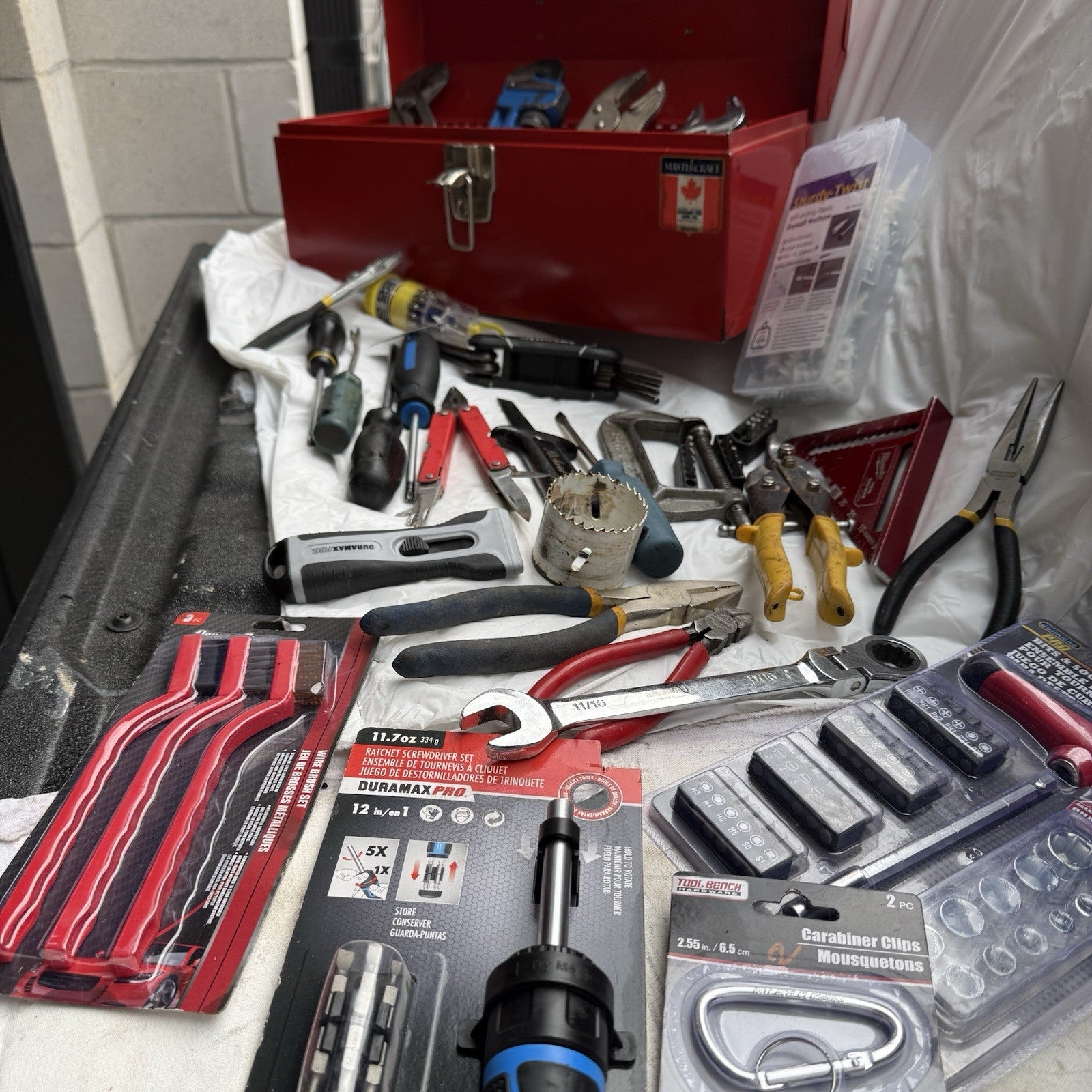 Mastercraft Toolbox Loaded with Hand Tools & New Accessories - $150 🔥