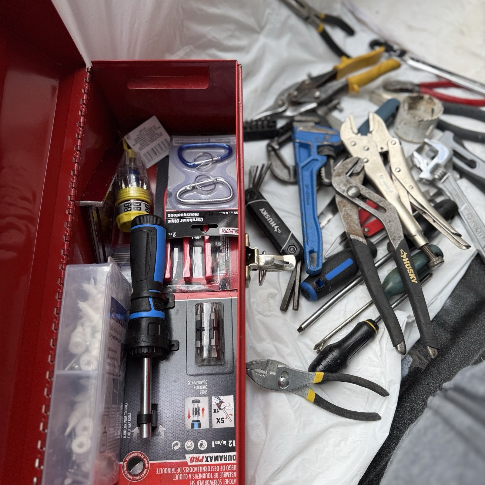 Mastercraft Toolbox Loaded with Hand Tools & New Accessories - $150 🔥