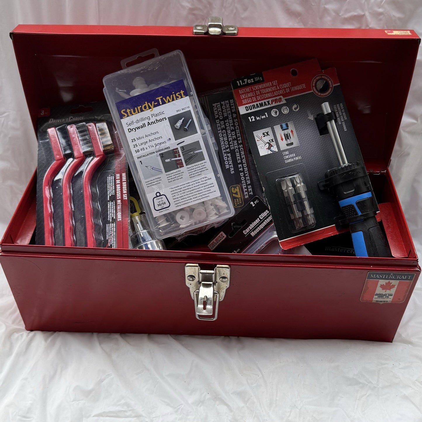Mastercraft Toolbox Loaded with Hand Tools & New Accessories - $150 🔥 - Lumi and Leo
