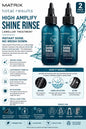 Matrix Total Results High Amplify Shine Rinse Lamellar Hair Treatment 50ml2 pack - Lumi and Leo