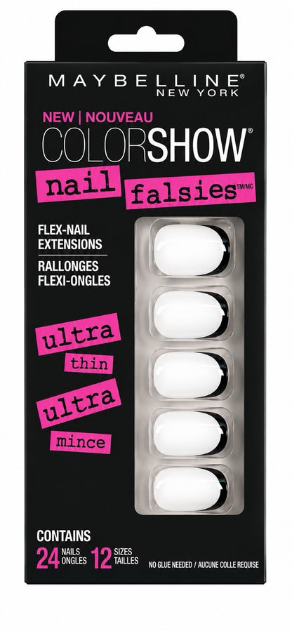 Maybelline Color Show Nail Falsies Press-On Nails 7 Pack Bundle 7 Styles New - Lumi and Leo