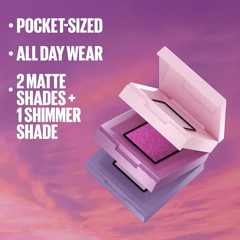 Maybelline Shadow Blocks Stacked Eyeshadow Trio - Lumi and Leo