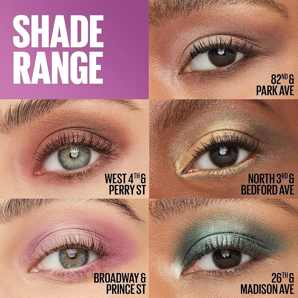 Maybelline Shadow Blocks Stacked Eyeshadow Trio - Lumi and Leo