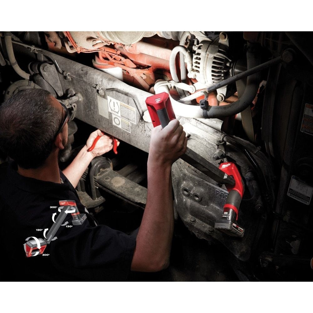 Milwaukee 2126-20 M12 12V Underbody Light - Red (Tool-Only) Fast Shipping New - Lumi and Leo