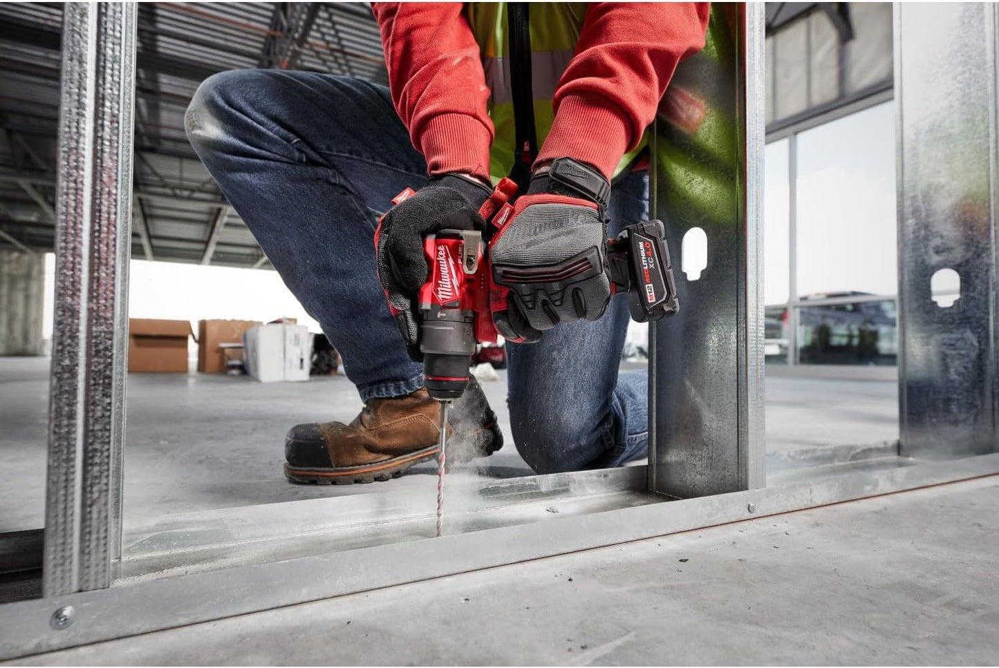 Milwaukee 2504-20 M12 12V Cordless Mini Drill/Driver - Red - Lumi and Leo