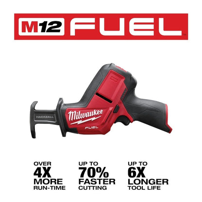 Milwaukee 2520-20 M12 FUEL 12V HACKZALL Reciprocating Saw w/ Blade - Bare Tool - Lumi and Leo