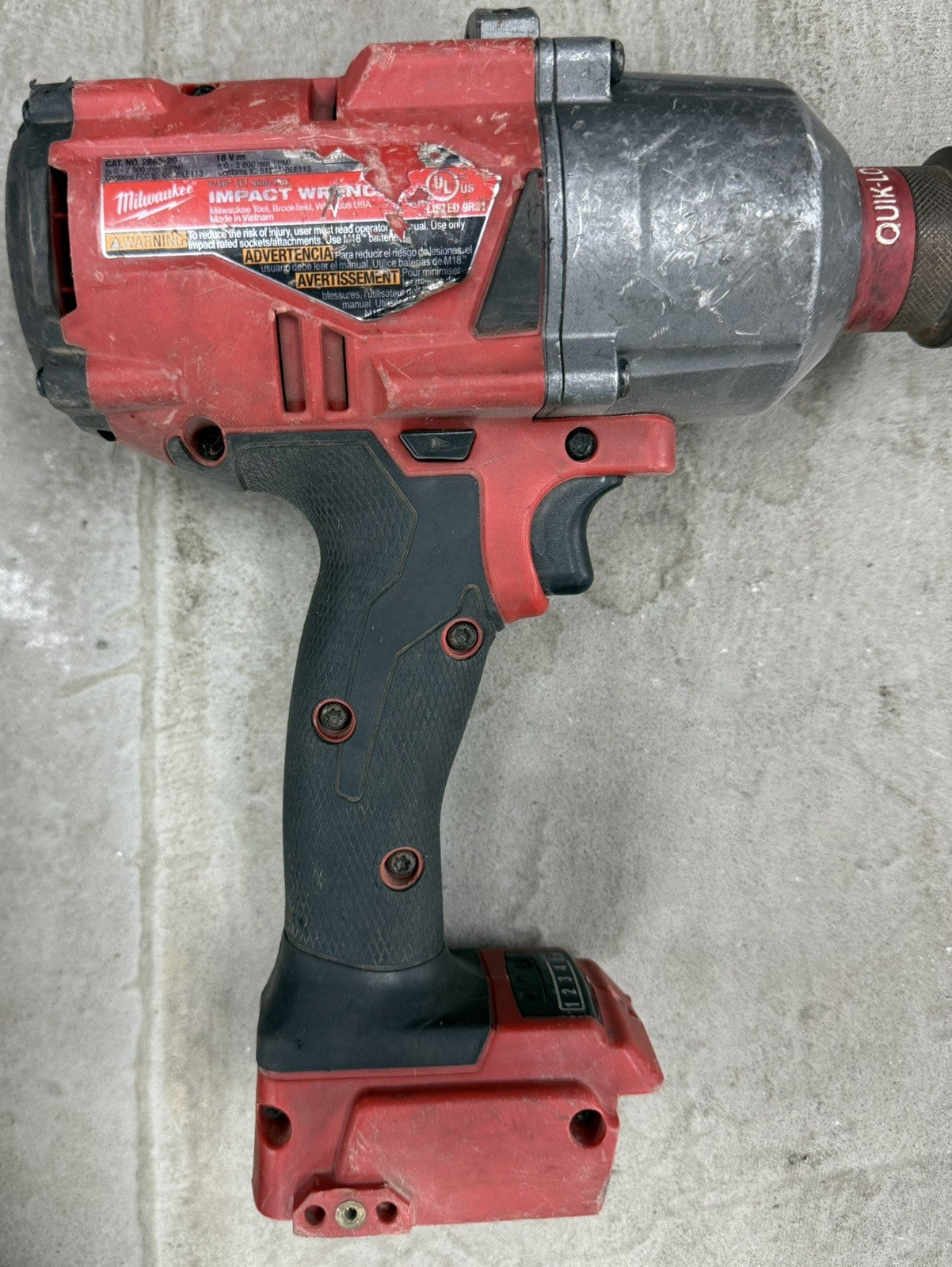 Milwaukee 2865-20 M18  7/16" Hex Utility Impact Wrench (Tool Only) - Lumi and Leo