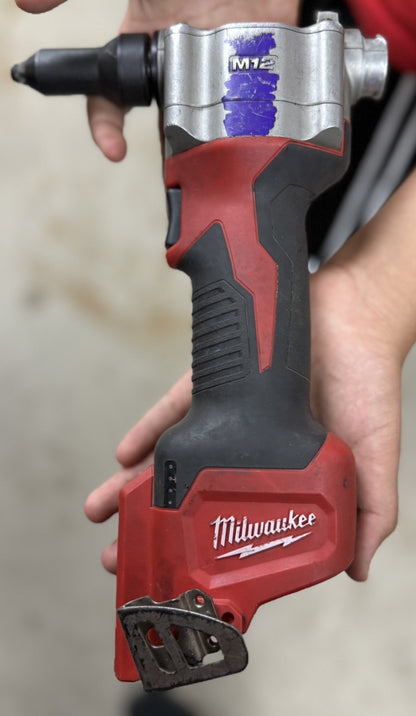 Milwaukee M12 12V Cordless Rivet Tool Tool Only Tested & Working - Lumi and Leo