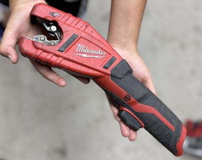 Milwaukee M12 Copper Tubing Cutter 2471-20 Tested & Working Tool Only - Lumi and Leo