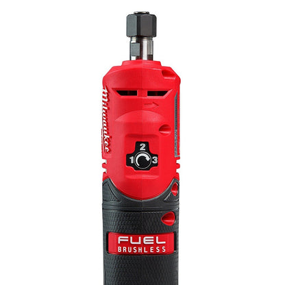 Milwaukee M12 FUEL 1/4" Straight Die Grinder Tool Only Tested Working - Lumi and Leo