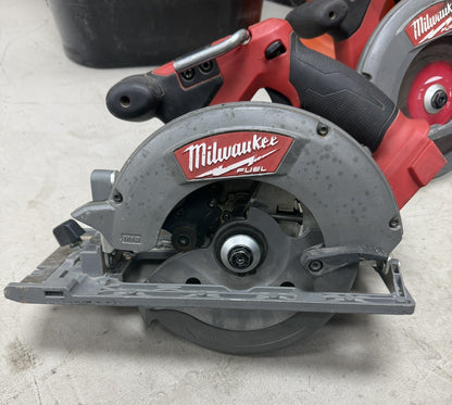Milwaukee M18 FUEL 6-1/2" Circular Saw - Gray/Red - Lumi and Leo