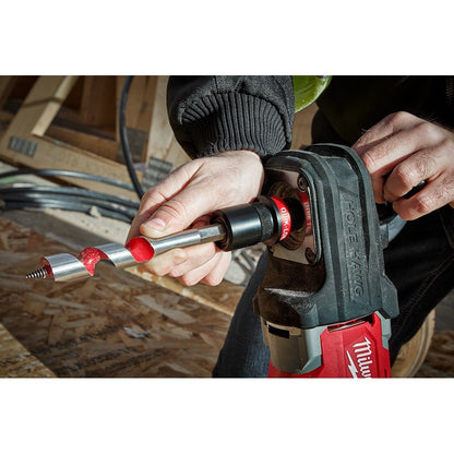 Milwaukee M18 FUEL Hole Hawg 7/16" Right Angle Drill Tested & Working Tool Only - Lumi and Leo