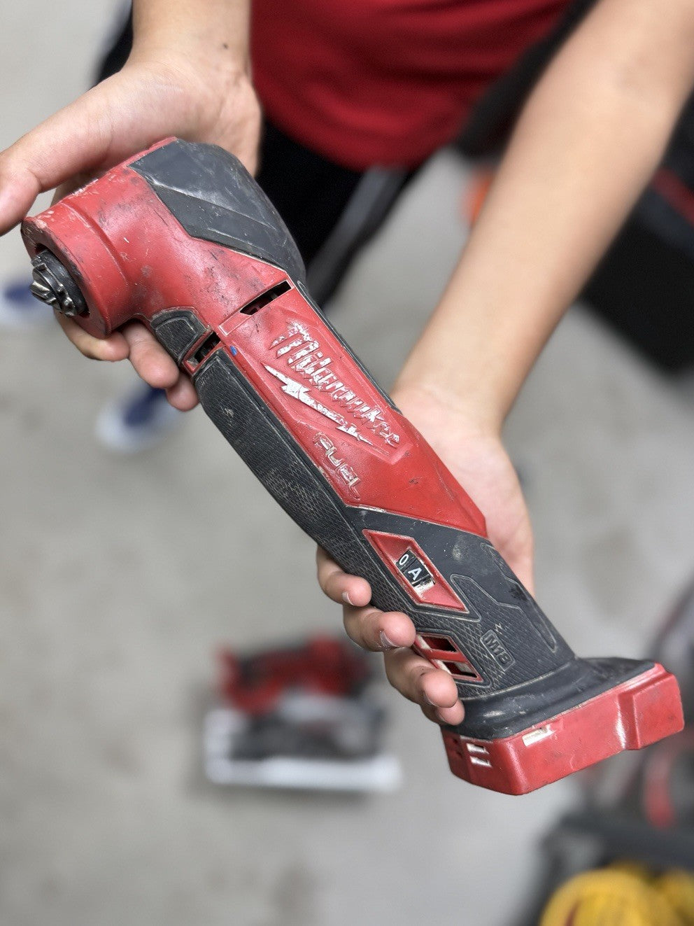 Milwaukee M18 FUEL Oscillating Multi-Tool Tested & Working Tool Only. Used