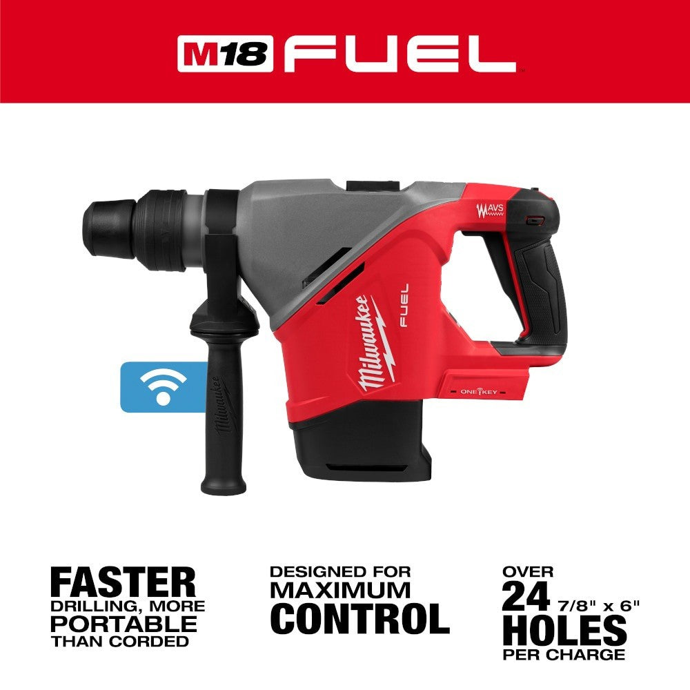 Milwaukee M18 FUEL SDS Max Rotary Hammer ONE-KEY Tested & Working Tool Only