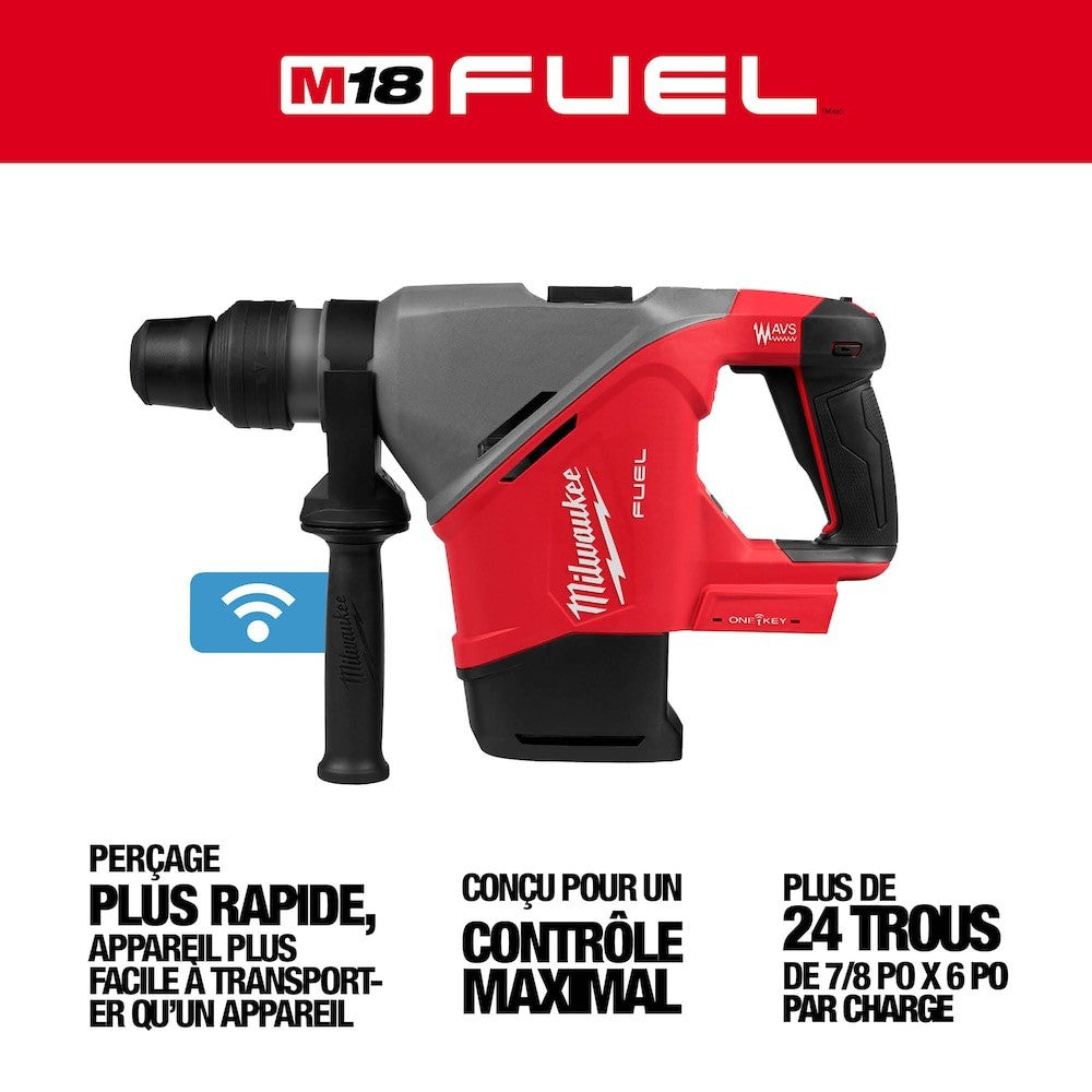 Milwaukee M18 FUEL SDS Max Rotary Hammer ONE-KEY Tested & Working Tool Only - Lumi and Leo