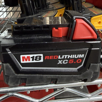 Milwaukee M18 REDLITHIUM XC5.0 18V 5.0Ah Lithium-Ion Battery Genuine New - Lumi and Leo