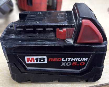 Milwaukee M18 REDLITHIUM XC5.0 Extended Capacity Battery Pack - Black 48-11-1850 - Lumi and Leo
