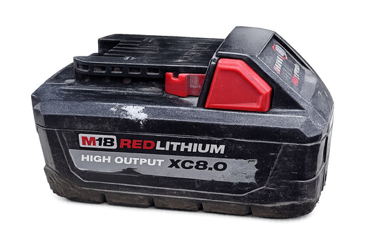 Milwaukee M18 RedLithium High Output XC8.0 Battery Pack - Black (48-11-1880) - Lumi and Leo