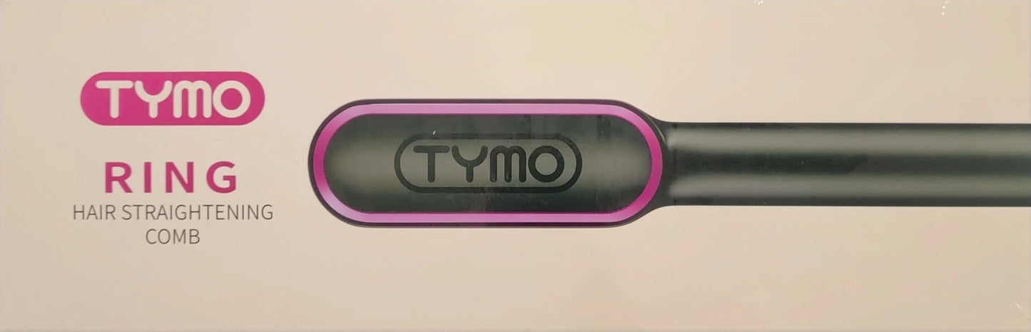 NEW TYMO Ring Hair Straightening Comb 5 Temperature Levels Fast Heat Up SEALED - Lumi and Leo