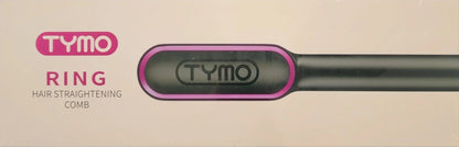 NEW TYMO Ring Hair Straightening Comb 5 Temperature Levels Fast Heat Up SEALED - Lumi and Leo