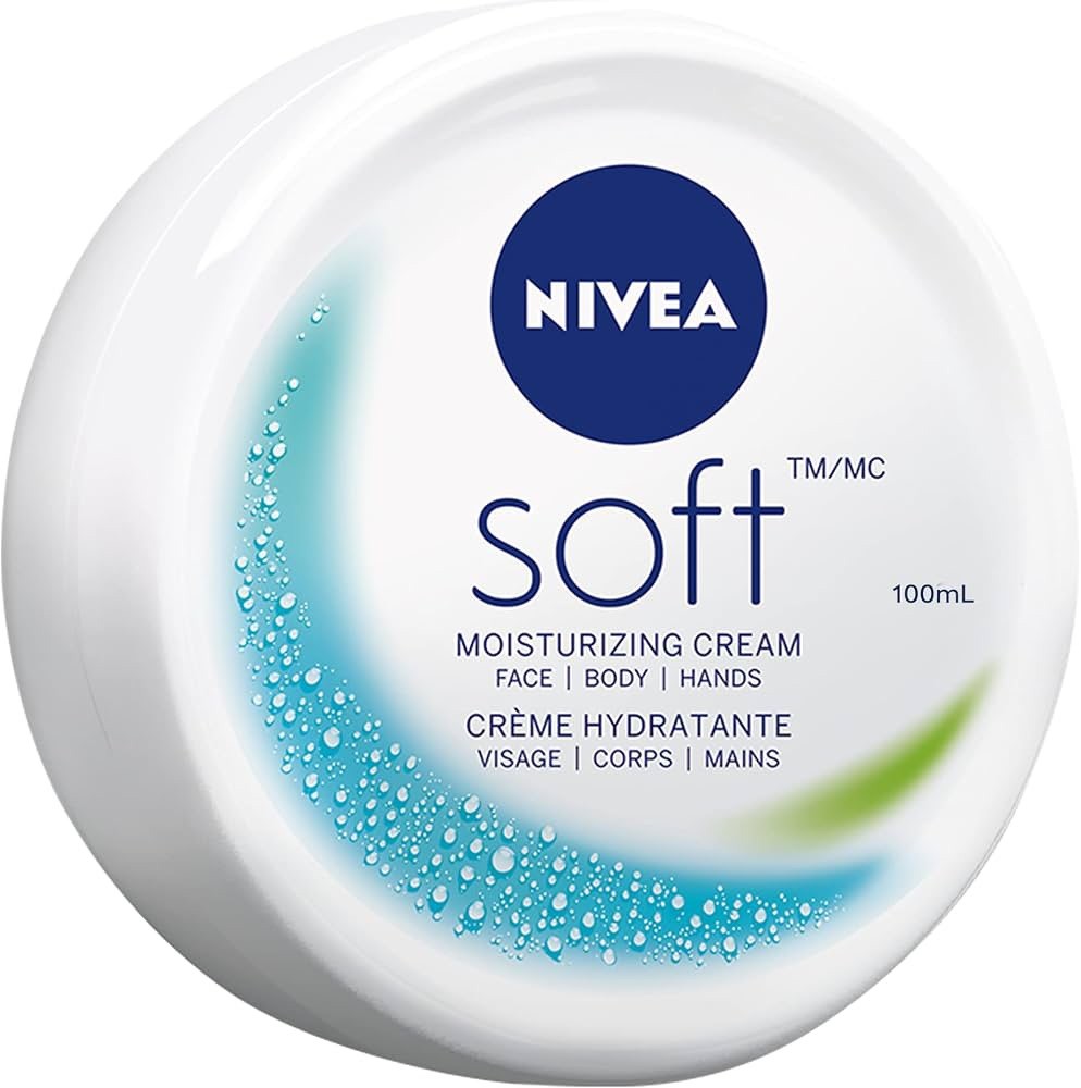 NIVEA Soft Moisturizing Cream 6.8 oz 3 pack