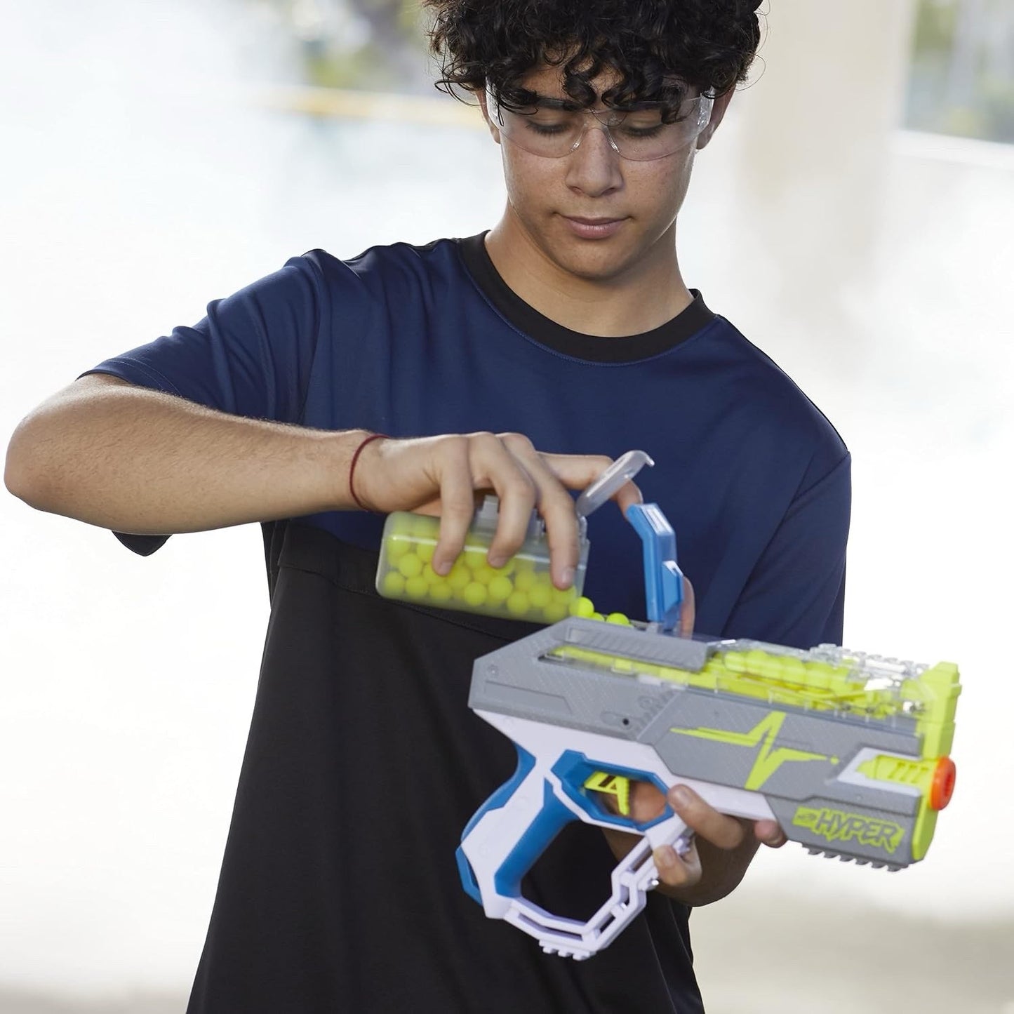 Nerf Hyper Rush-40 Blaster 30 Hyper Rounds 40-Round Capacity - Lumi and Leo