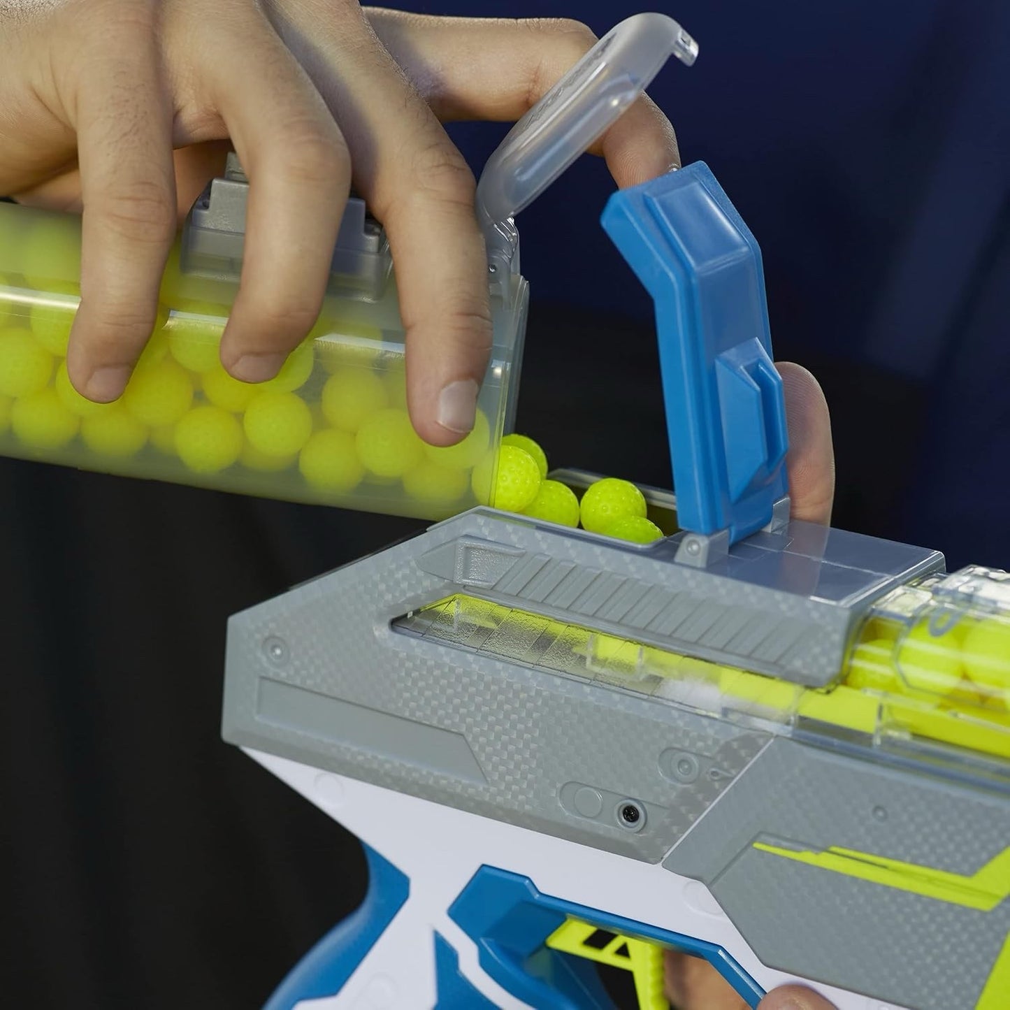 Nerf Hyper Rush-40 Blaster 30 Hyper Rounds 40-Round Capacity - Lumi and Leo