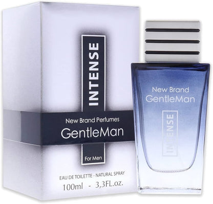New Brand Intense GentleMan For Men Eau de Toilette EDT 100ml 3.3 fl oz - Lumi and Leo