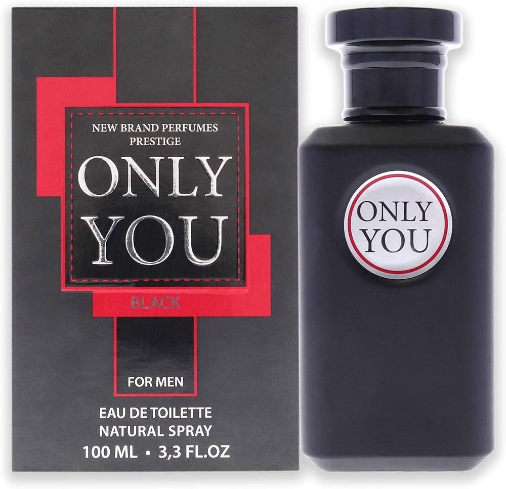 New Brand Only You Black by New Brand for Men - 3.3 oz EDT Spray - Lumi and Leo