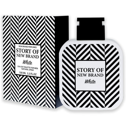 New Brand Story Of New Brand White For Men Eau De Toilette 100ml For Men - Lumi and Leo