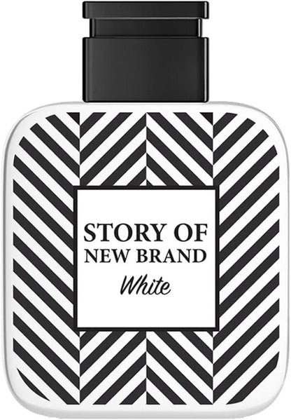New Brand Story Of New Brand White For Men Eau De Toilette 100ml For Men - Lumi and Leo