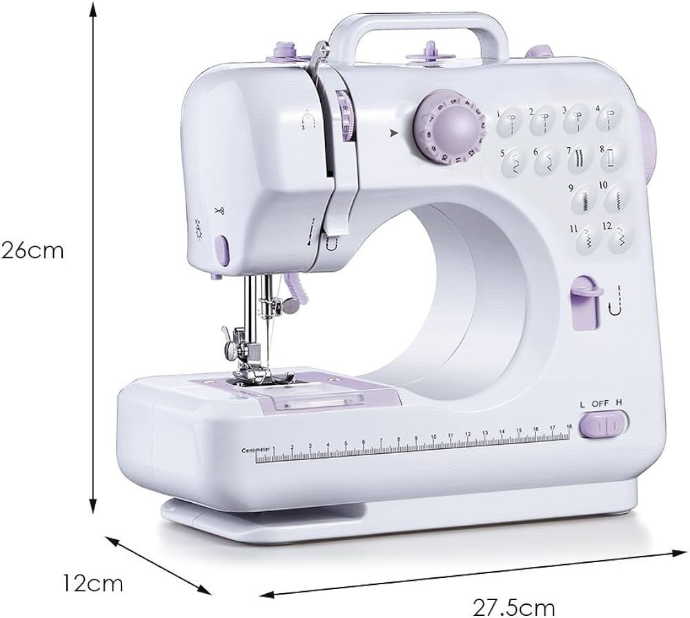 New MIFXIN Household Sewing Machine 12 Stitches Mini Size