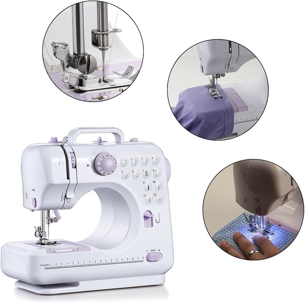 New MIFXIN Household Sewing Machine 12 Stitches Mini Size