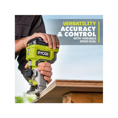 ONE+ 18V Cordless Compact Fixed Base Router Tool Only (Battery Not Included) - P - Lumi and Leo