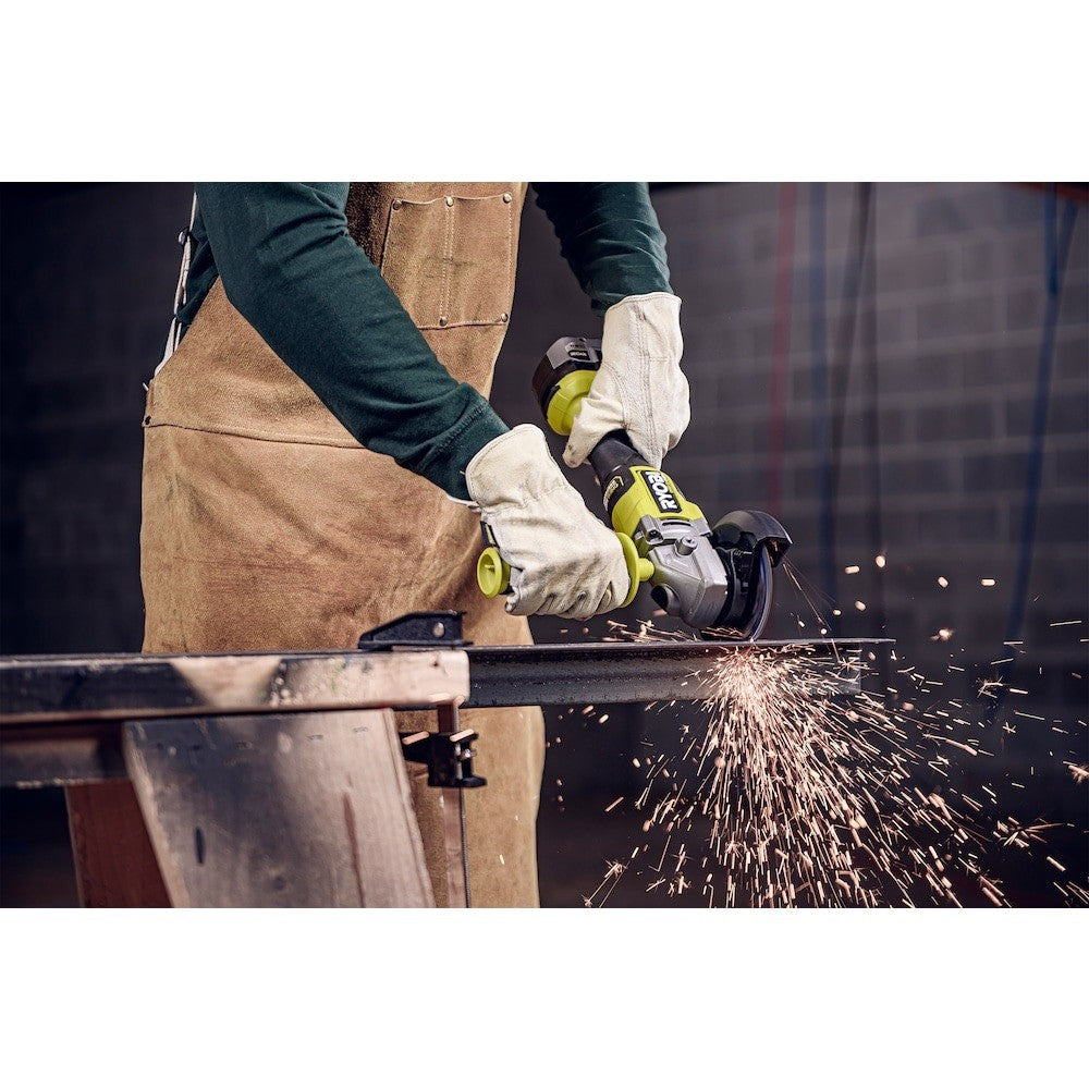 ONE+ HP 18V Brushless Cordless 4-1/2 in. Angle Grinder -  Model PBLAG01B - NEW - Lumi and Leo