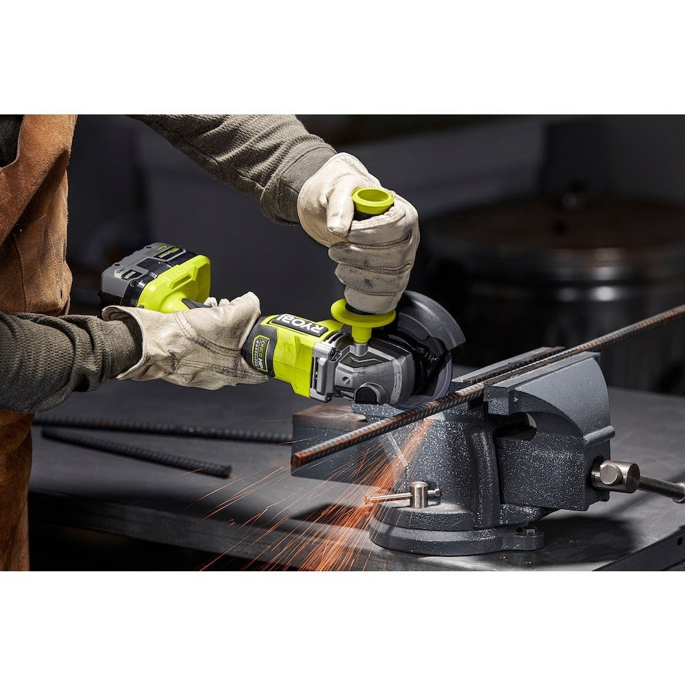 ONE+ HP 18V Brushless Cordless 4-1/2 in. Angle Grinder -  Model PBLAG01B - NEW - Lumi and Leo