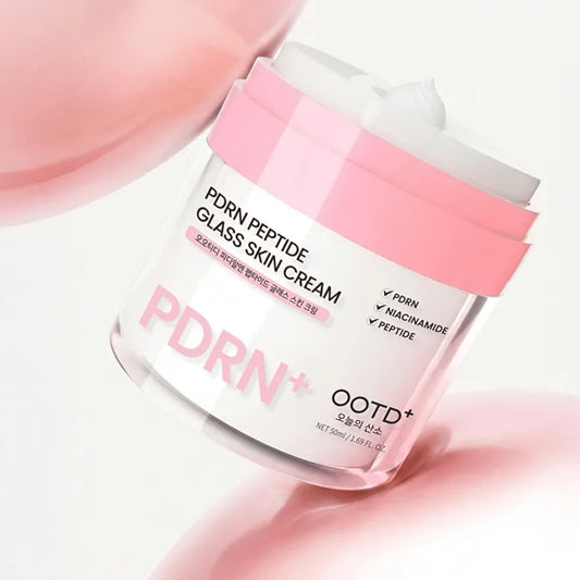 OOTD PDRN Peptide Glass Skin Cream 50ml Face Moisturizer Made in Korea - Lumi and Leo