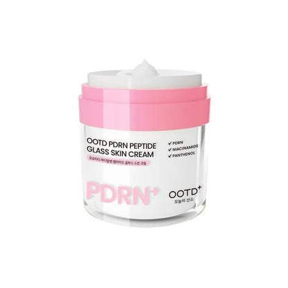 OOTD PDRN Peptide Glass Skin Cream 50ml Face Moisturizer Made in Korea - Lumi and Leo