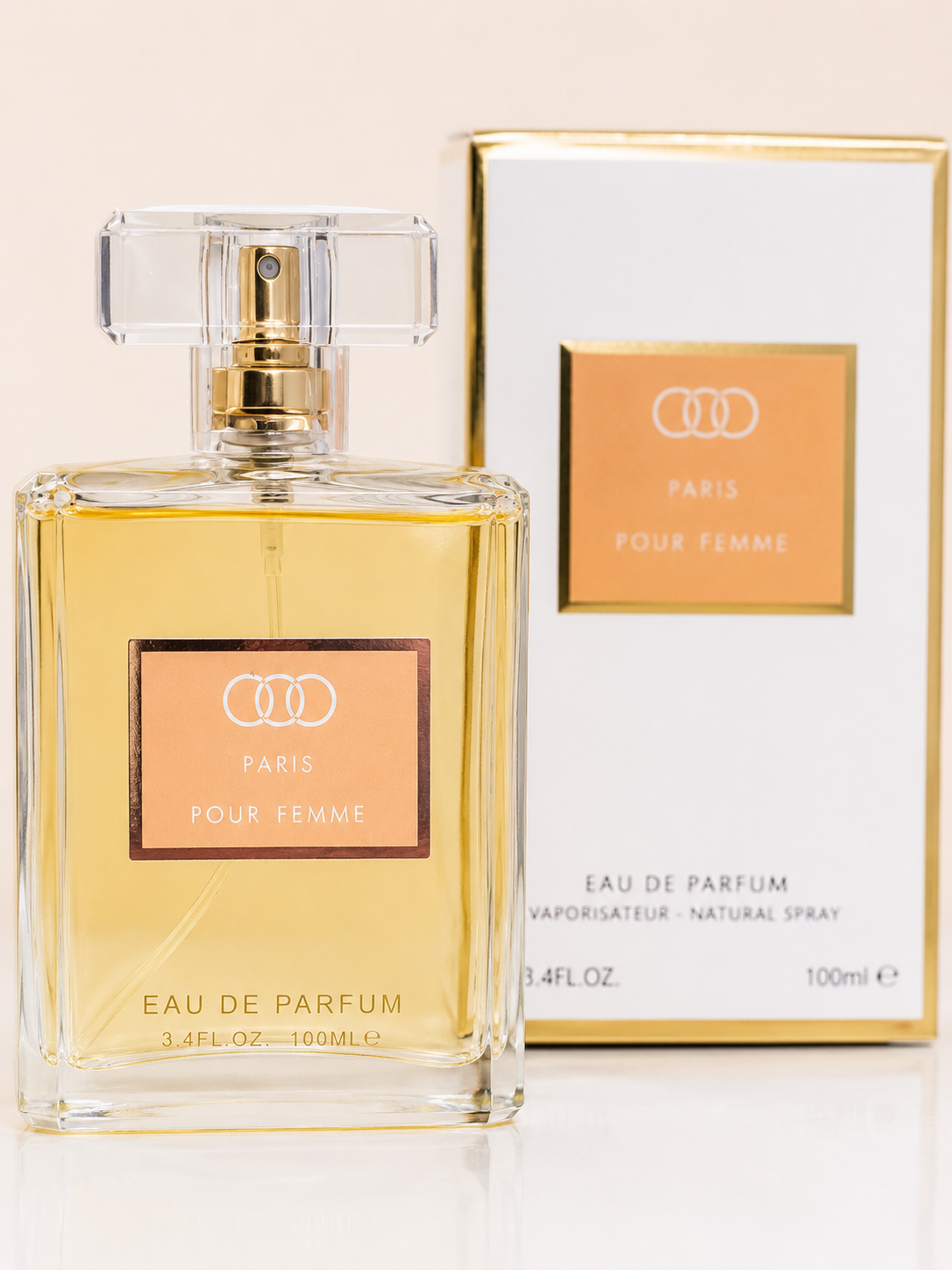 PARIS POUR FEMME Eau De Parfum 100ml Women's Perfume Spray