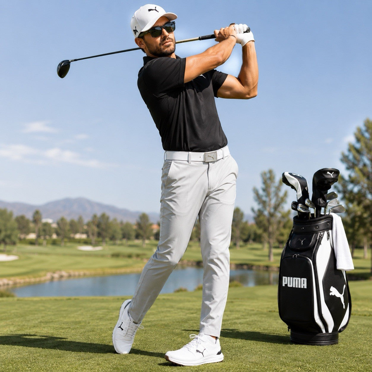 PUMA Ignite Elevate 2 Tour Golf Shoes White Multiple Sizes, Tell Us Your Size ?